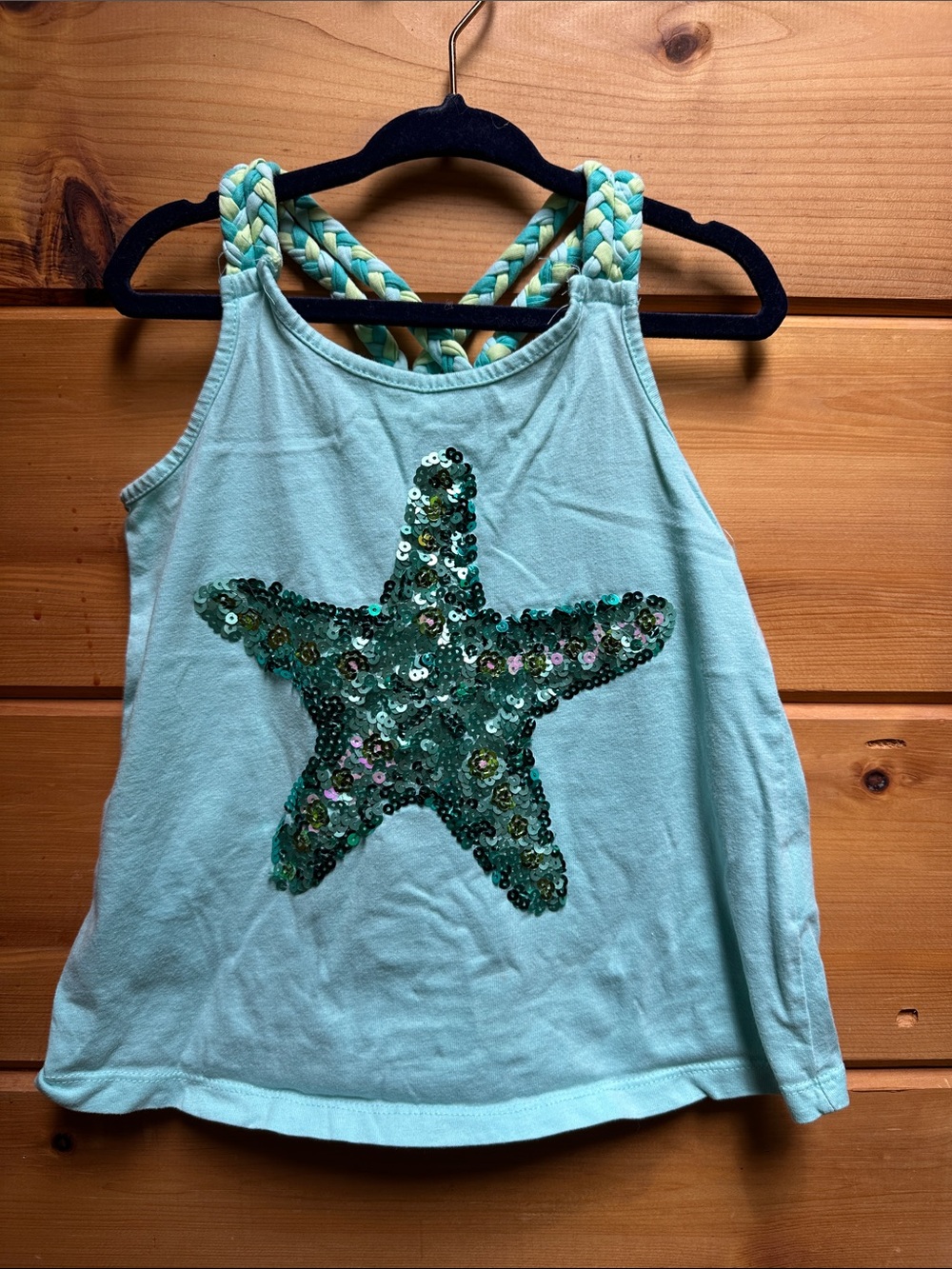 Tommy Bahama sequin starfish tank top size 5-6